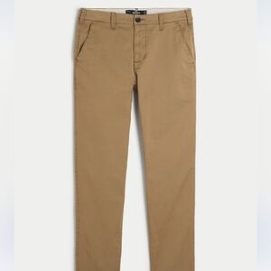 Hollister Epic Flex Skinny Dark Khaki Chino W32xL34 This size sold out in stores